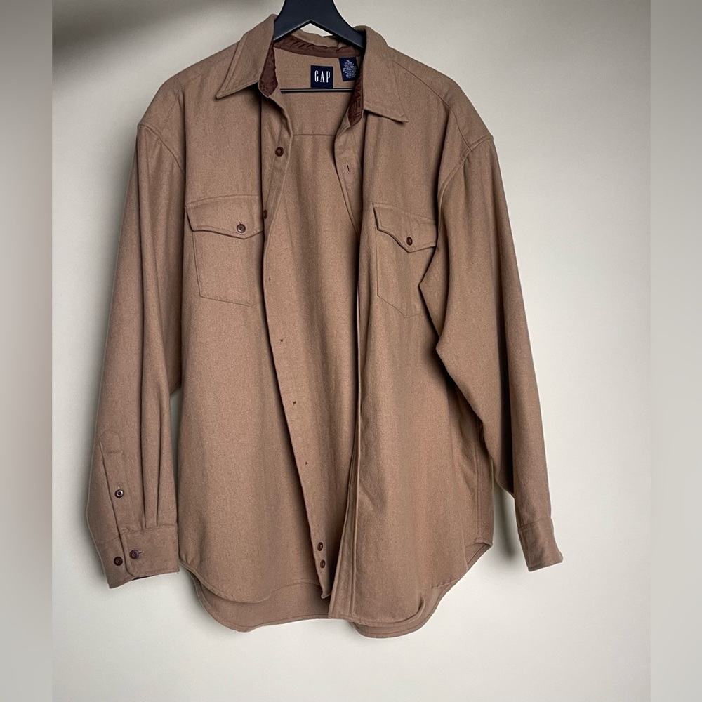 Men’s Gap Wool Button Down
